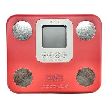 TANITA 塔尼達 七合一體組成計  BC-759  桃紅色  1個