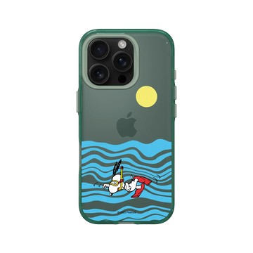 iPhone 16 Pro Clear 憂墨綠 - 史努比 Snoopy - Dive Dog