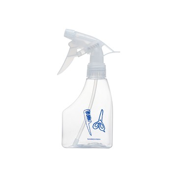 SHIMOYAMA 美髮用分類圖示可調節噴水噴霧瓶-240ml-3入