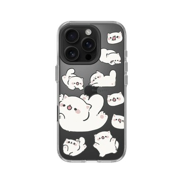 iPhone 16 Pro Clear Case（相機按鈕） 透明 - fluffystar 毛絨絨星人 - Nini的每一刻