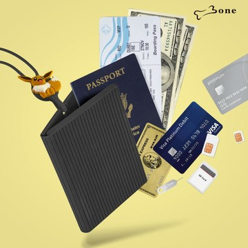 Bone 蹦克 / 寶可夢頸掛角色護照套(出國旅遊配件 旅遊用品 護照包 證件包 護照夾 收納包)