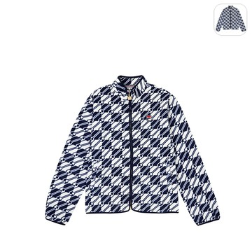 【FILA】中性 針織外套-丈青 1JKY-5812-NV