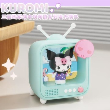 正版三麗鷗晚安頻道發光擺件-Hello Kitty擺件卡通創意裝飾品批發