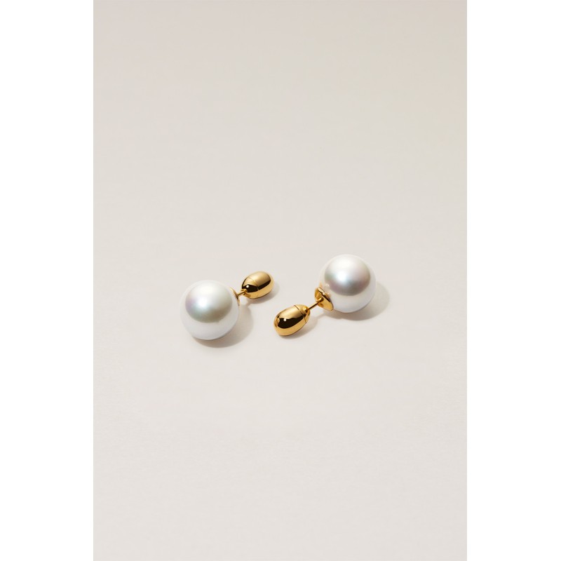 SARARTH サラース FAKE PEARL ゴールドスタッズピアス L レディース