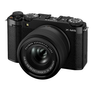 FUJIFILM X-M5 + XC 15-45mm KIT*(平行輸入)-黑色