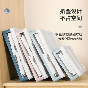 可折疊收納筐 大容量收納收納箱可折疊大容量學生宿舍教室裝書箱家居衣物玩具零食儲物箱 折疊收納箱 收納箱大容量 零食收納