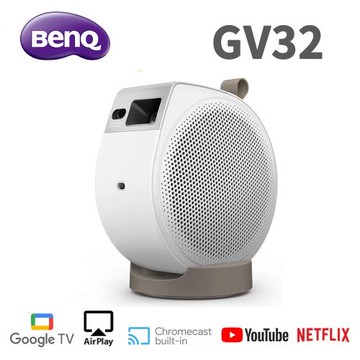 BenQ FHD GoogleTV智慧微型投影機 GV32