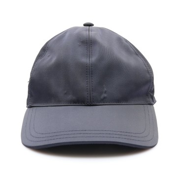 【二手名牌BRAND OFF】PRADA 普拉達 藍色 尼龍 棉質 Re-Nylon 棒球帽 XL 2HC274