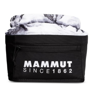 MAMMUT Boulder Chalk Bag 印花抱石粉袋/捲收式大開口/登山.攀岩.垂降/2050-00280-0001 黑