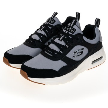 SKECHERS SKECH-AIR COURT 氣墊 黑灰 男 運動鞋 休閒鞋 厚底 232648BKGY