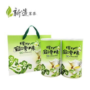 冬日限定特價 熱飲[新品送禮]【史代新文具】新造茗茶 TEA016 特等四季春茶 (300g x2罐)