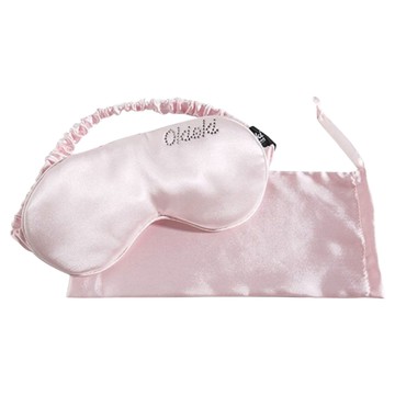 Okisiki 玻尿酸眼罩 有效遮光 舒適不緊繃 男女皆適合  粉色  1個  21.0 x 9.0 cm