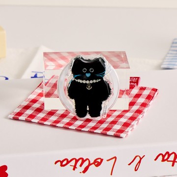 PARIS PETS ELLIE黑貓貓MagSafe氣囊支架