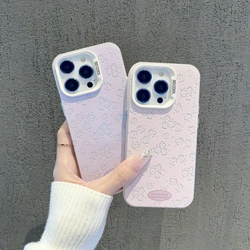 满屏花朵爆款 防摔殼 蘋果iphonei11 15plus12 13 14 15 16 x/xs promax手機殼