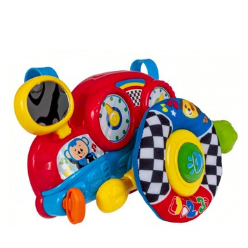 Googoogaga快樂轉轉聲光方向盤(ABS、PP塑膠、PVC、紙、金屬/多色/28x20x11cm)