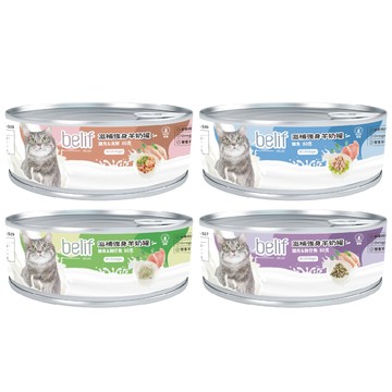 belif 【24入組】比利夫-貓咪滋補強身羊奶罐系列 80g