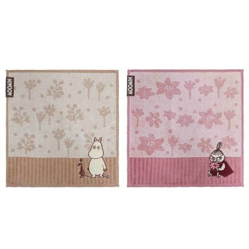 Marushin 丸真 Moomin 純棉刺繡方巾 手帕