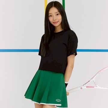 涼爽圓領短袖短版上衣｜共5色｜XWFST06H2