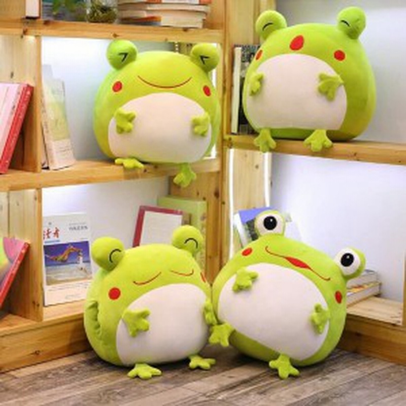 ぬいぐるみ かえる カエル 蛙 抱き枕 クッション かわいい ふわふわ 誕生日ギフト インテリア 35cm 通販 Lineポイント最大1 0 Get Lineショッピング
