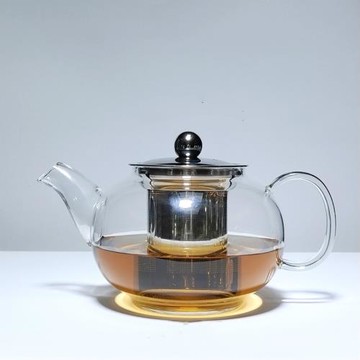 雅風玻璃茶壺耐高溫加厚燒水壺電陶爐泡茶壺不銹鋼過濾家用茶壺