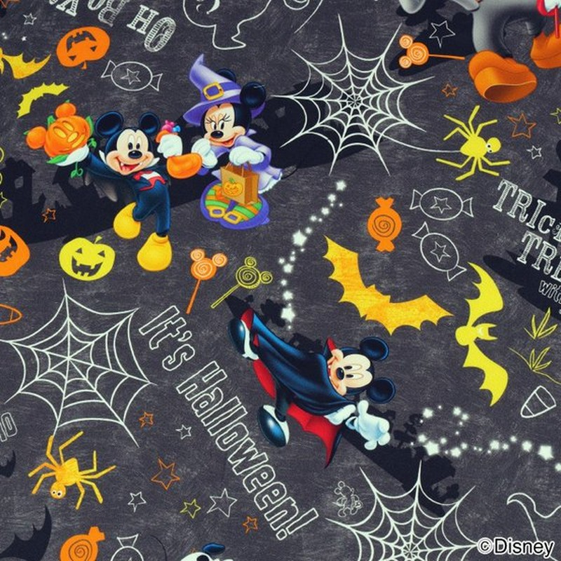 ディズニー ミッキー ハロウィン デジタルプリント 1m単位 切売り 生地 布 布地 綿 コットン 綿100 Disney ミッキー フレンズ 通販 Lineポイント最大0 5 Get Lineショッピング