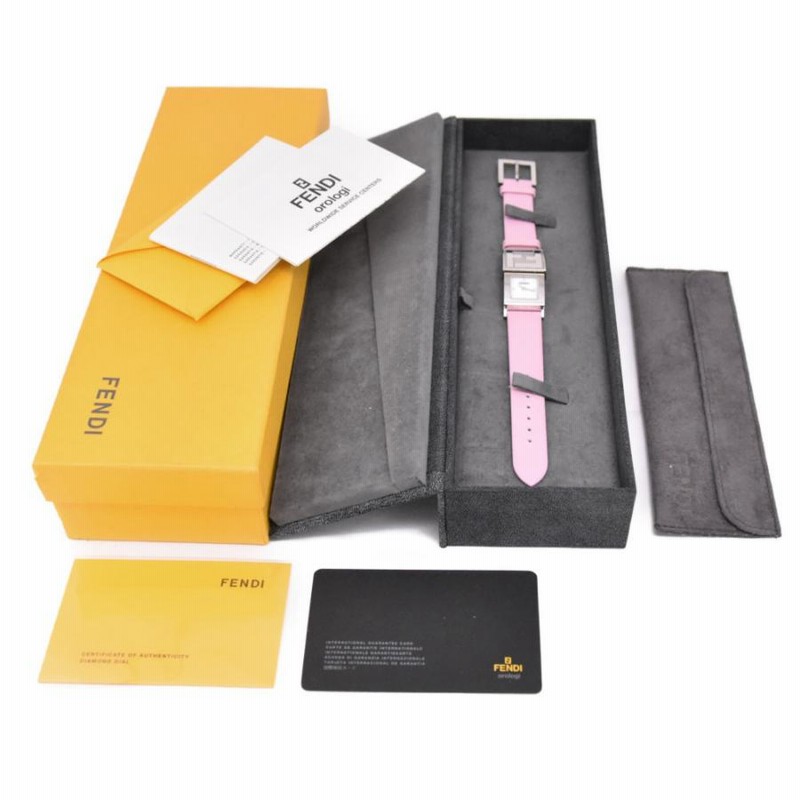 △ ☆良品【FENDI】フェンディ シークレット 2タイムゾーン