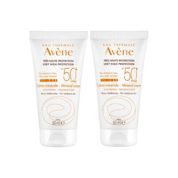 Avene雅漾 全效潤色防曬霜50ml 二入組