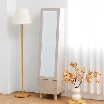 完美主義│Alma日式木紋鏡面收納櫃 置物櫃 收納櫃 鏡面收納櫃 收納 木頭櫃【N0005】