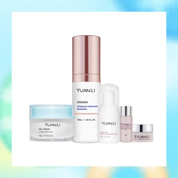 (肌齡逆轉組) 奇蹟肌底保濕修護精萃30mL+水凝霜50g 送 慕斯 20mL*1+精萃7ml*1+修護霜8g*1