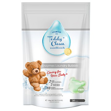 清淨海 純淨系列 植萃酵素洗衣膠囊 低水位用 綠薔薇  30顆  1袋