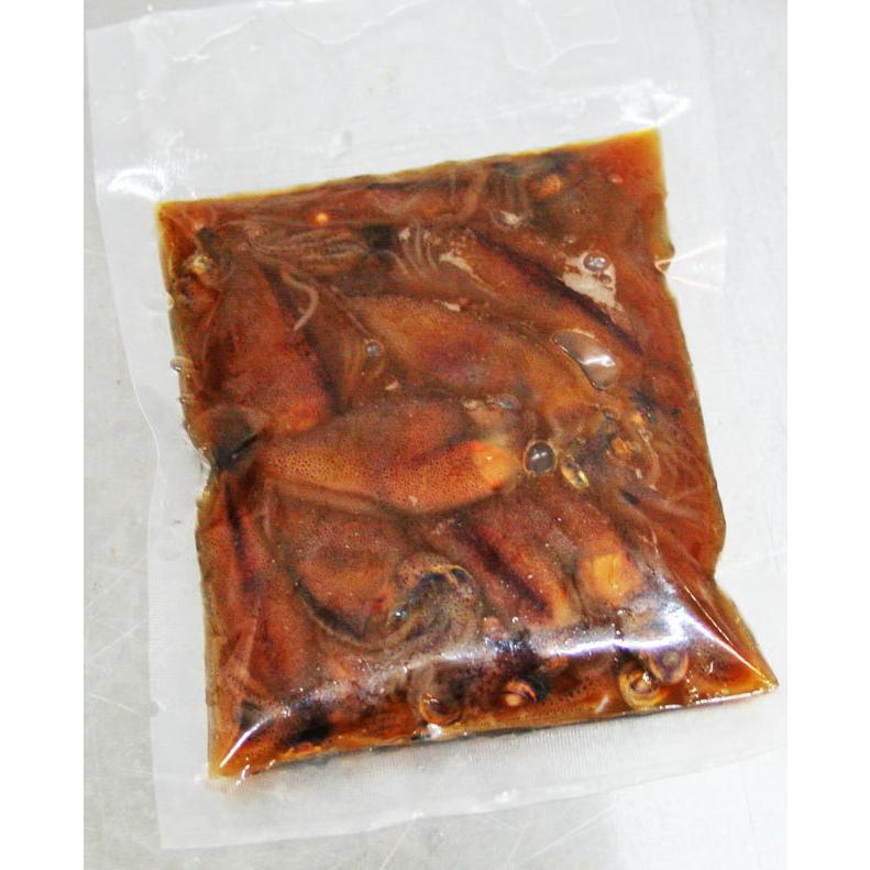 ホタルイカ 沖漬け 130ｇ（15〜20尾） ×3パック 無添加 無着色 ほたるいか 醤油漬け 鮮魚 冷凍