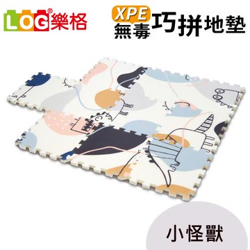 【LOG 樂格】XPE環保無毒巧拼地墊 X10片組-鴨鴨樂園(每片30X30cm)