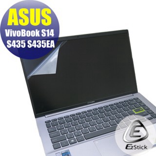 EZstick ASUS S435 S435EA 適用 靜電式筆電LCD液晶螢幕貼 14.4吋寬 螢幕貼