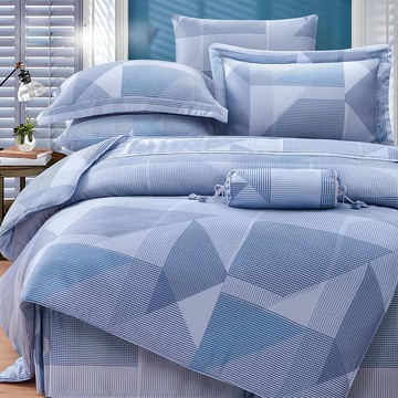 貝淇小舖 40支純天絲TENCEL鋪棉加高床罩 (雙人 雷亞斯) 涼感親膚 寢具組  床罩 + 兩用被 + 歐式鋪棉枕套 2個 + 薄枕套 2個 + 抱枕套含枕芯