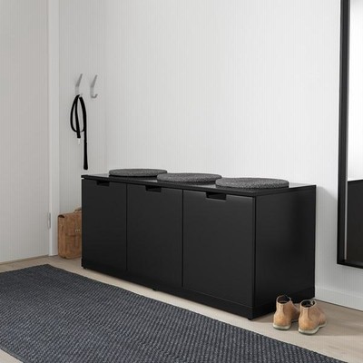 IKEA NORDLI ノールドリ　チェスト　収納　チャコール IKEA/イケア/通販】NORDLI ノールドリ チェスト（引き出し×3