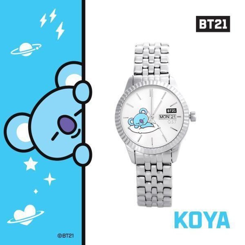 rm ナムジュン コヤ koya bt21 公式グッズ bts 防弾少年団 バンタン 腕時計 韓流 グッズ kpop 送料無料 | LINEショッピング