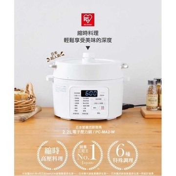 強強滾-IRIS 電子壓力鍋 PC-MA2W 煮鍋燉鍋 滷鍋 壓力鍋 電子鍋