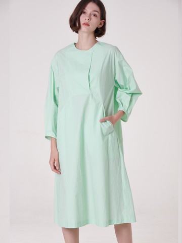 Layer Dress_Apple Green