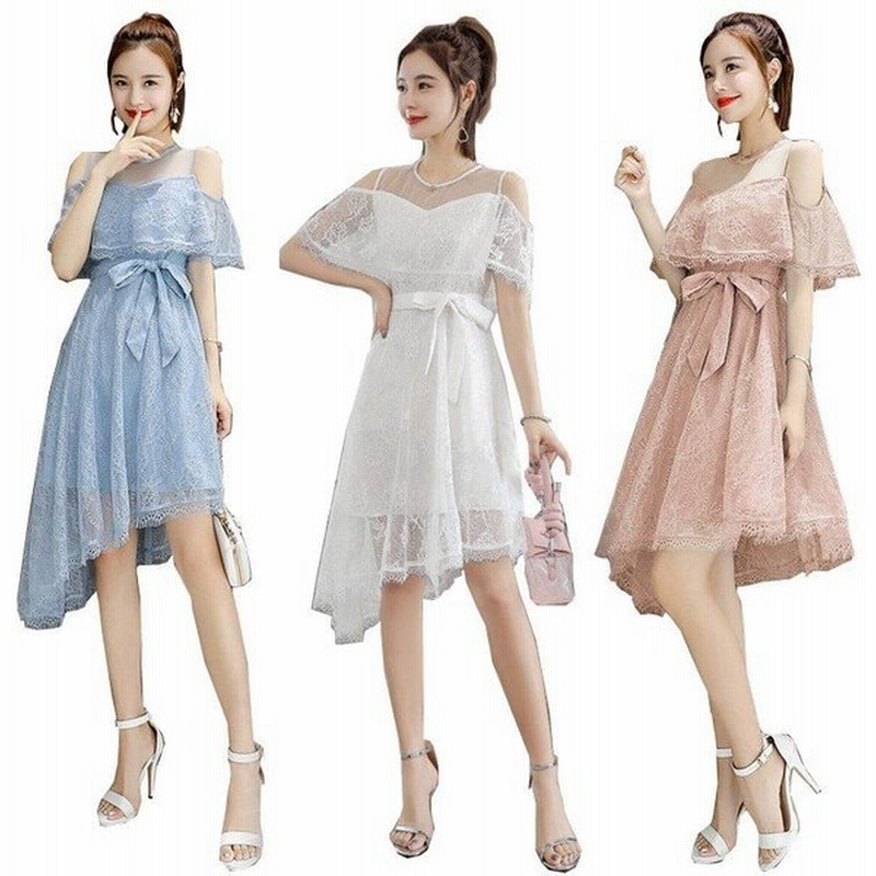 ワンピース レディース 夏 半袖 ドレスワンピース レースワンピース ロングワンピース 代30代40代夏 結婚式 披露宴 二次会 通販 Lineポイント最大0 5 Get Lineショッピング