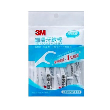 3M 細滑牙線棒-單支包32支入【德芳保健藥妝】