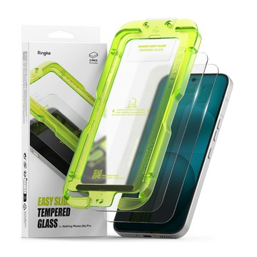 Ringke Easy Slide Glass 適用於 Nothing Phone (4a) Pro 鋼化玻璃屏幕保護膜