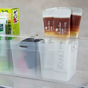 【UDiLiFE】 生活大師 藏鮮 冰箱門邊收納盒 大 2入 冰箱內側門收納盒 分格 分類 整理收納架 食物保鮮盒