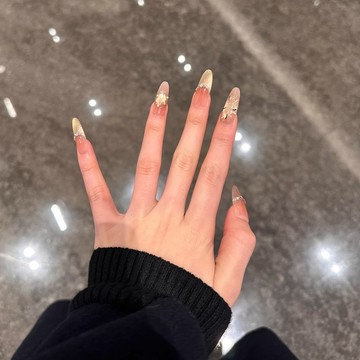 𝕌ℕ𝕀𝕂𝕆𝕆【煙花寶石】純手工穿戴甲 煙花寶石 美甲貼片 指甲貼片 手工指甲 貓眼穿戴甲 杏仁甲