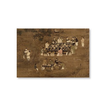 【明信片】宋徽宗・文會圖