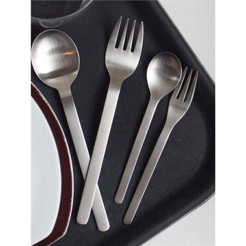 日本制燕三條簡約復古飛機餐食不銹鋼牛排黃油刀西餐意面餐叉蛋糕