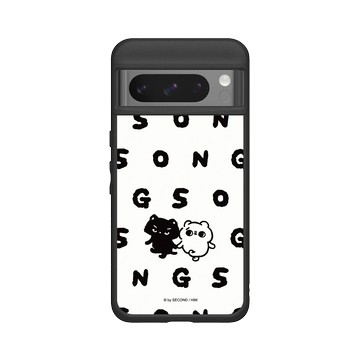 Pixel 8 Pro SolidSuit 黑 - 爽爽貓 Song Song Meow by SECOND - 爽爽貓_好朋友