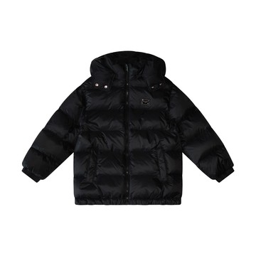 Dolce & Gabbana - Black Puffer Down Jacket