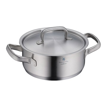 WMF Gourmet Plus 低身湯鍋 2.5L  不鏽鋼色  1個  20cm
