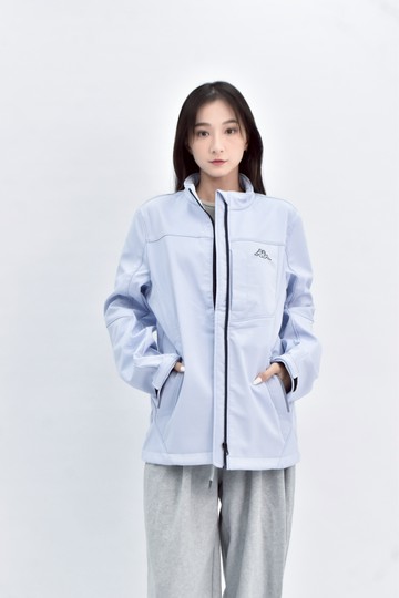 (XL) kappa 刷毛藍色外套