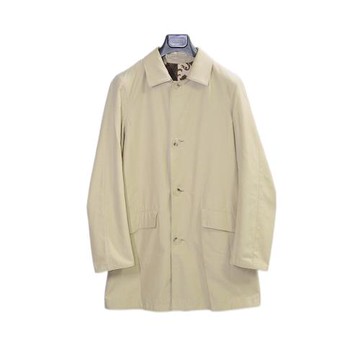 Dries Van Noten 13AW稀少佩里斯花紋扎染雙面穿簡約廓形大衣IT44